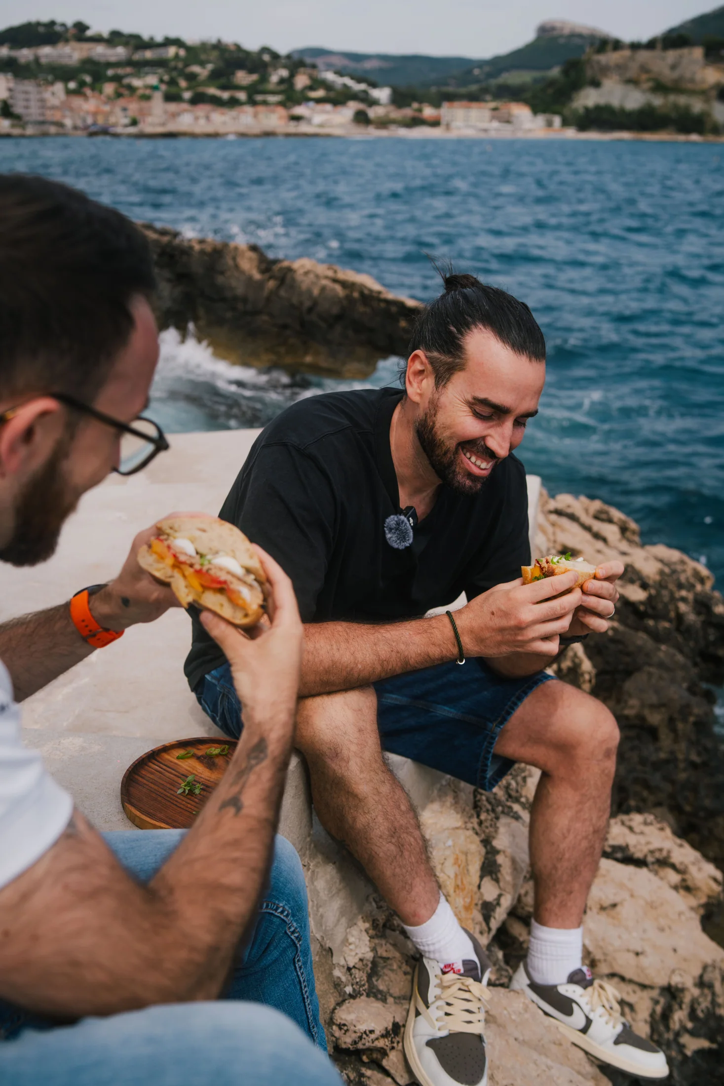 Dégustation en extérieur sur la côte